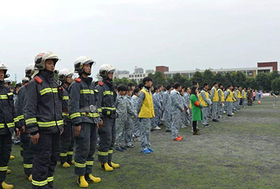学校消防演练