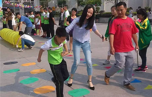 学生与家长互动游戏