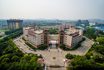 学校鸟瞰图