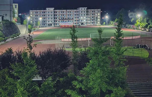 学校夜景