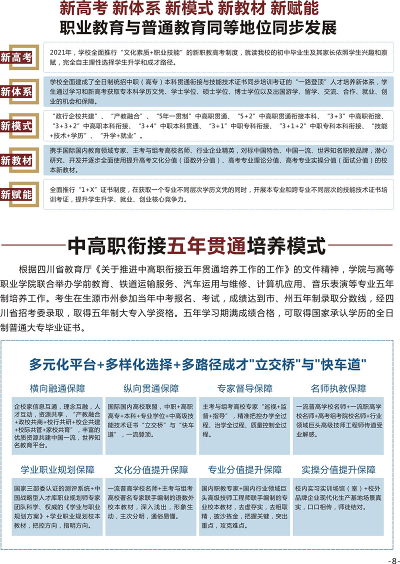 中高职衔接五年贯通培养模式介绍