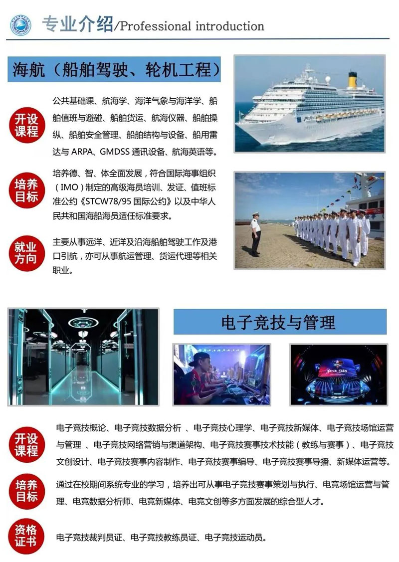 电子竞技与管理专业介绍