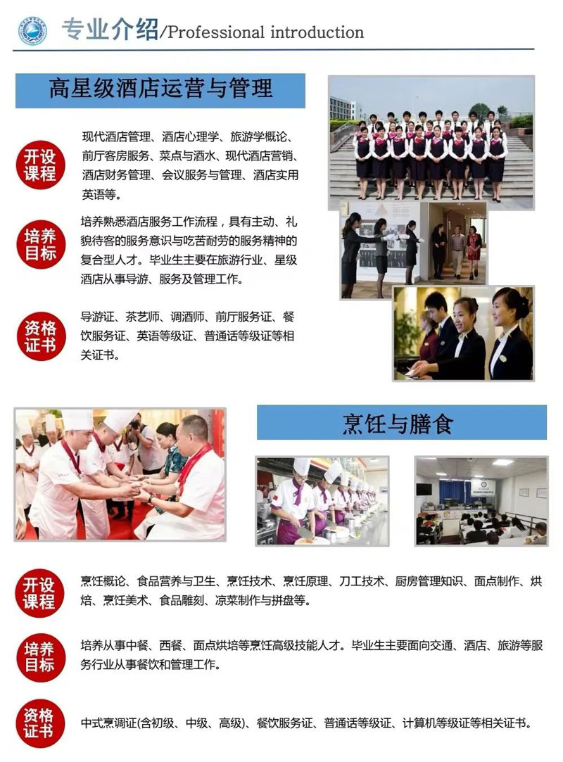 高星级酒店运营与管理专业介绍