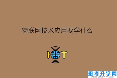 物联网技术应用要学什么?毕业可以干什么?